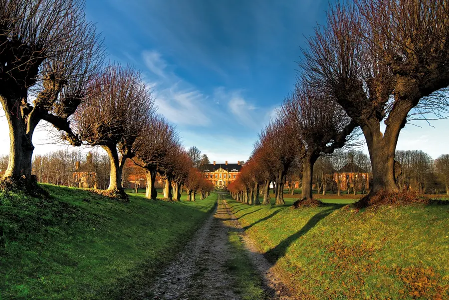 Allee vor Schloss Bothmer im Klützer Winkel