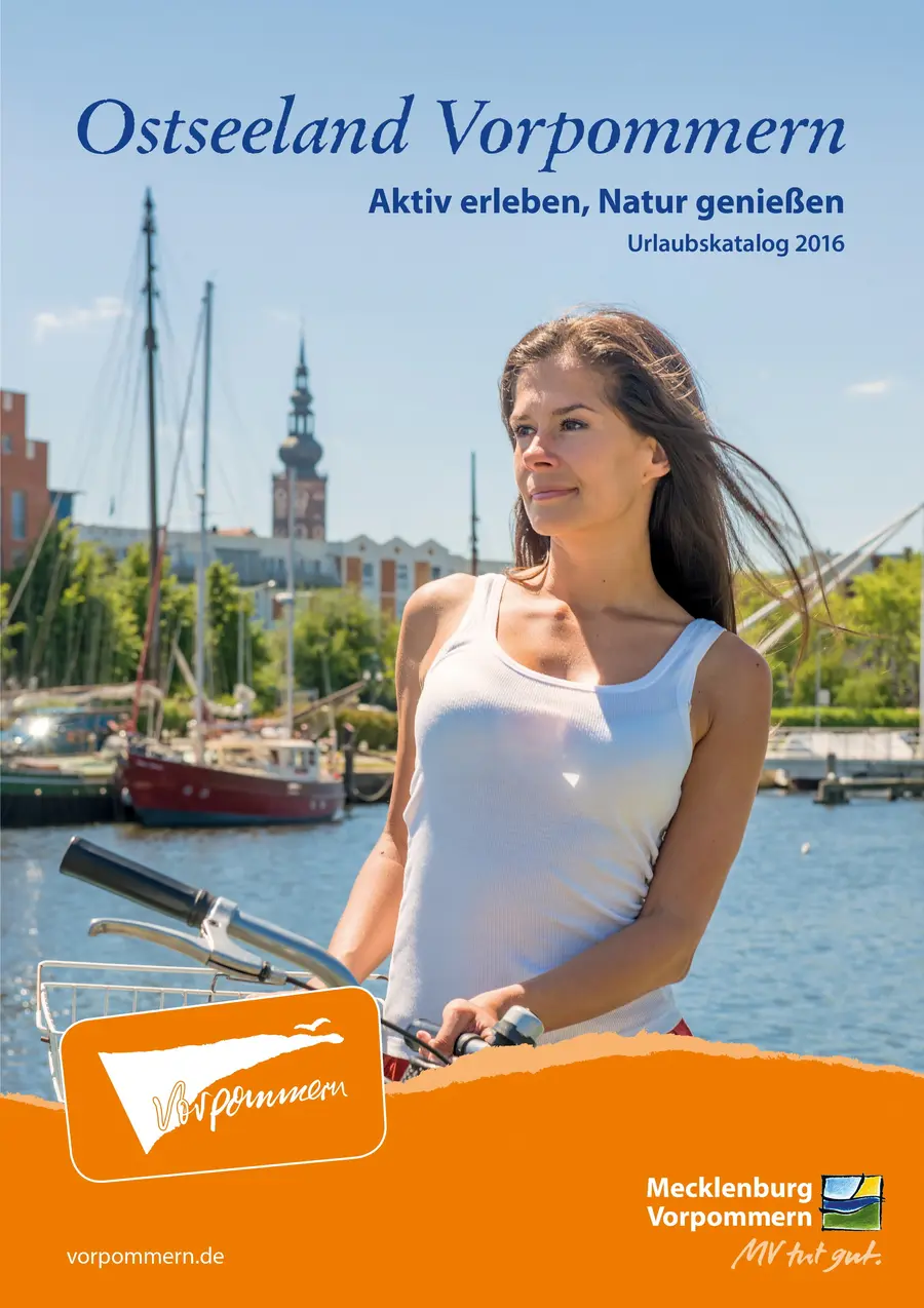 Titel Urlaubskatalog "Ostseeland Vorpommern"