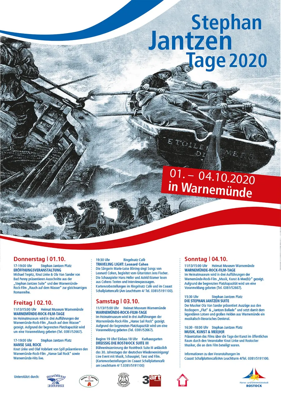Veranstaltungsplakat für die "Stephan Jantzen Tage" Veranstaltungsplakat für die "Stephan Jantzen Tage"