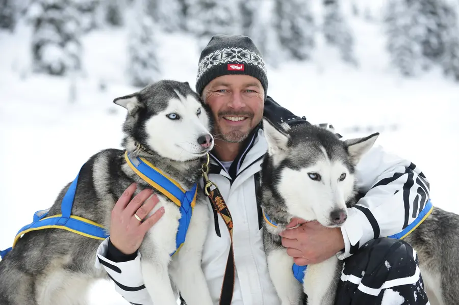 Schlittenhundrennen auf Usedom