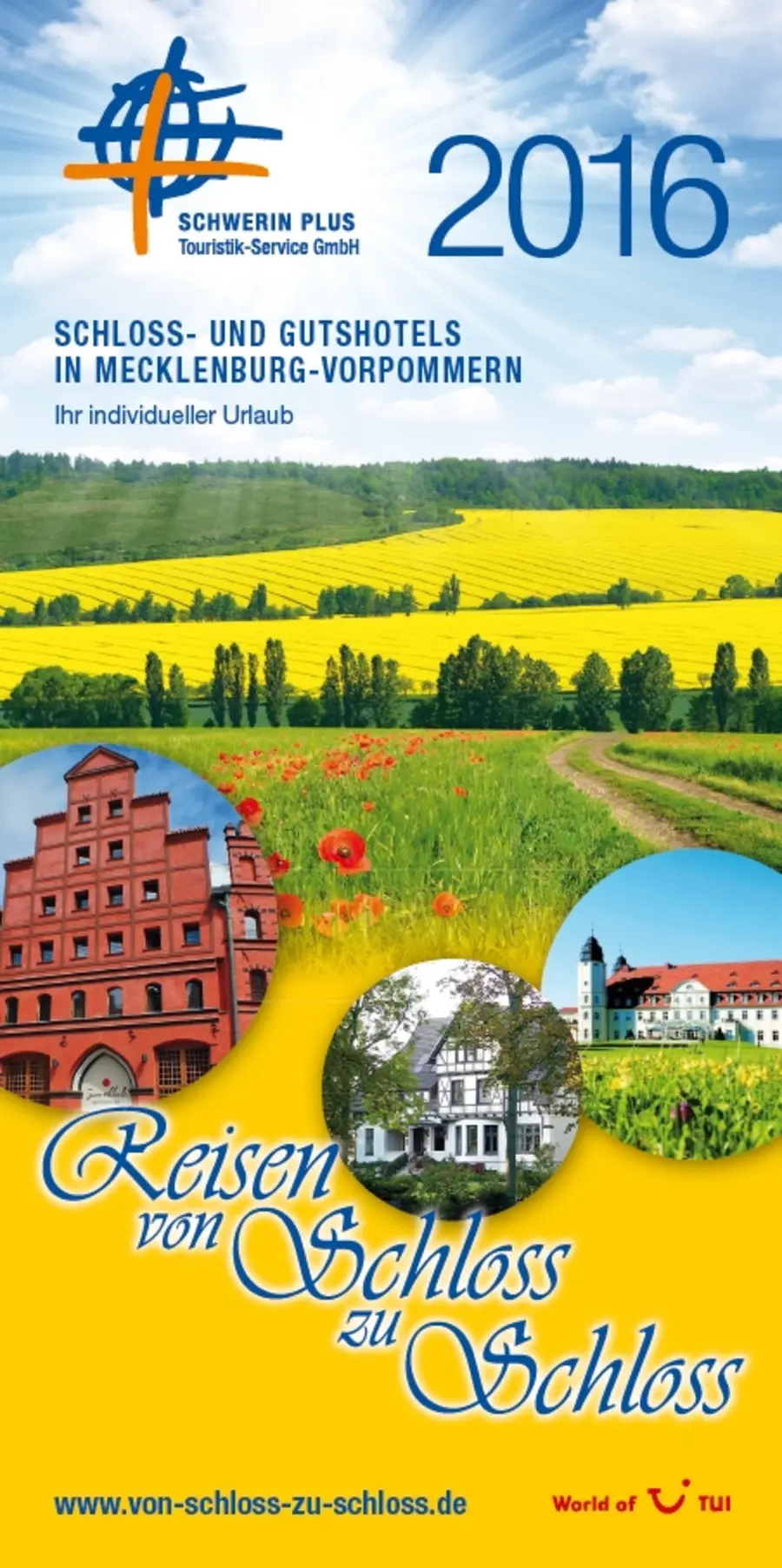 Cover Katalog "Reisen von Schloss zu Schloss"