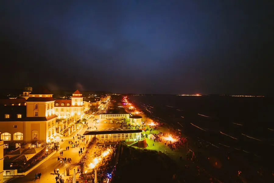 Osterfeuermeile in Binz auf Rügen