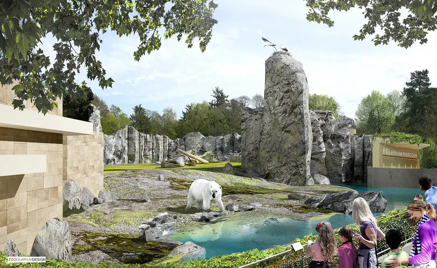 Animation des neuen Polariums