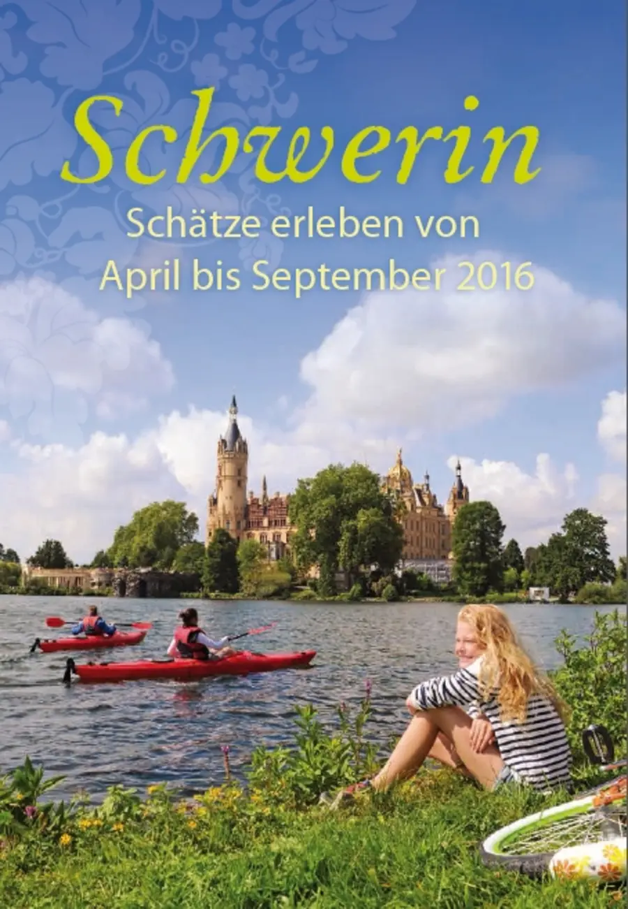 Neuer Flyer "Schwerin - Schätze erleben von April bis September"