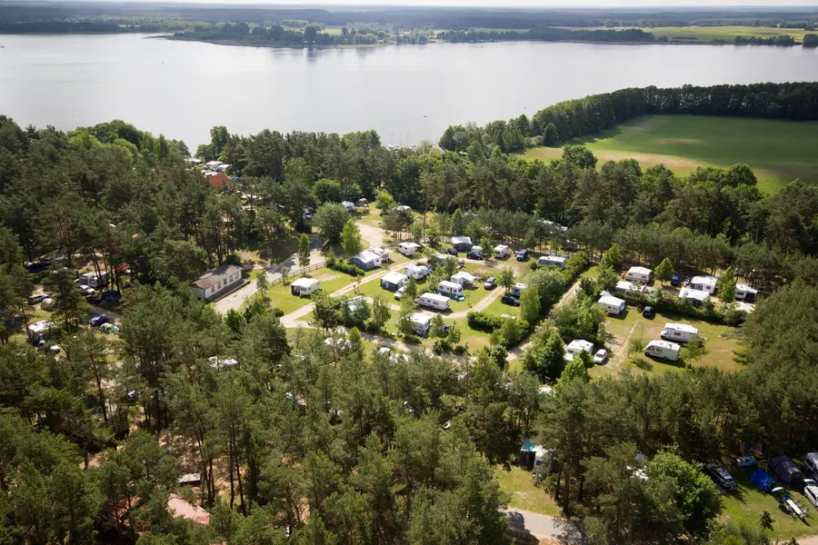 Luftansicht Camping- und Ferienpark Havelberge