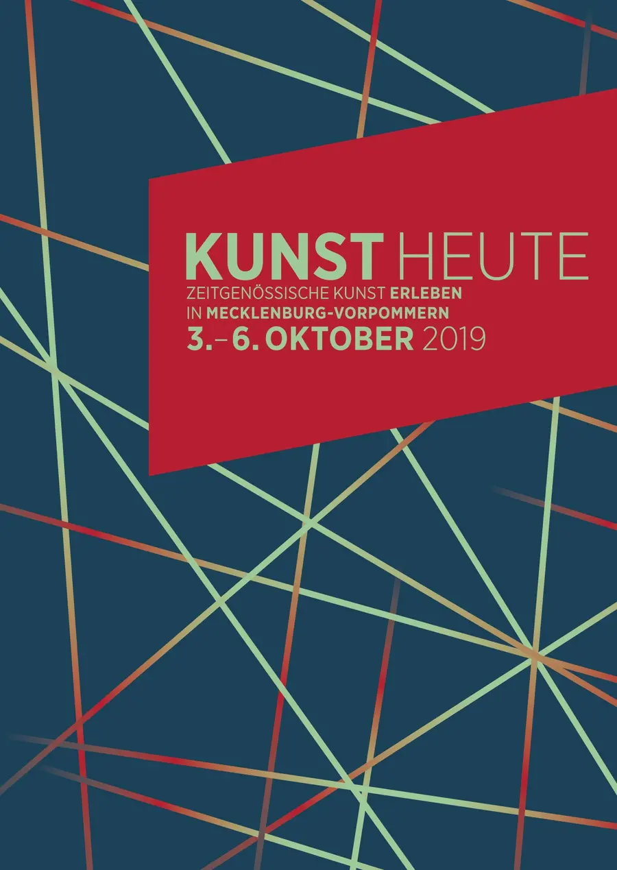 Das Cover der Broschüre „KUNST HEUTE“ Das Cover der Broschüre „KUNST HEUTE“