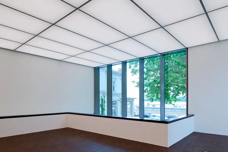 Innenaufnahme des Neubaus der Galerie Alte und Neue Meister