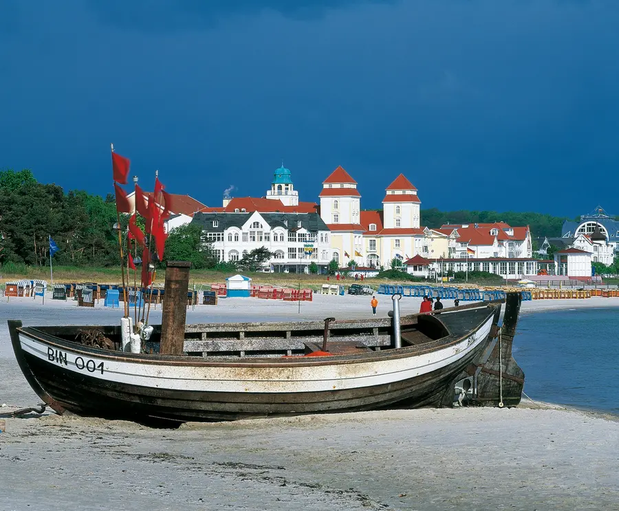 Das Ostseebad Binz auf Rügen wurden zum beliebsten Ort für Badeurlaub in Deutschland gewählt