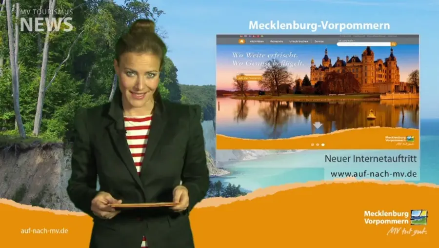 "MV Tourismus-News" Dezember, Screenshot