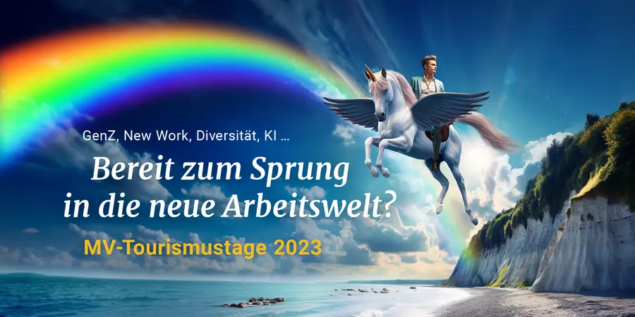GenZ, New Work, Diversität, KI – Themen der MV-Tourismustage 2023 (Das Bild ist durch eine KI generiert.)