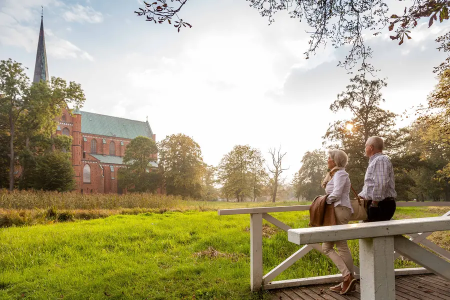 Das Doberaner Münster an der Mecklenburgischen Ostseeküste 
