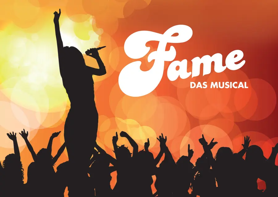 Plakat zum Musical Fame in Schwerin