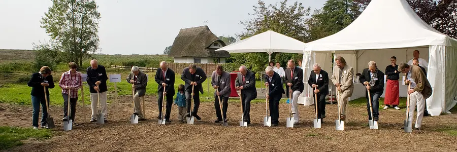 Symbolischer Spatenstich Kunstmuseum Ahrenshoop