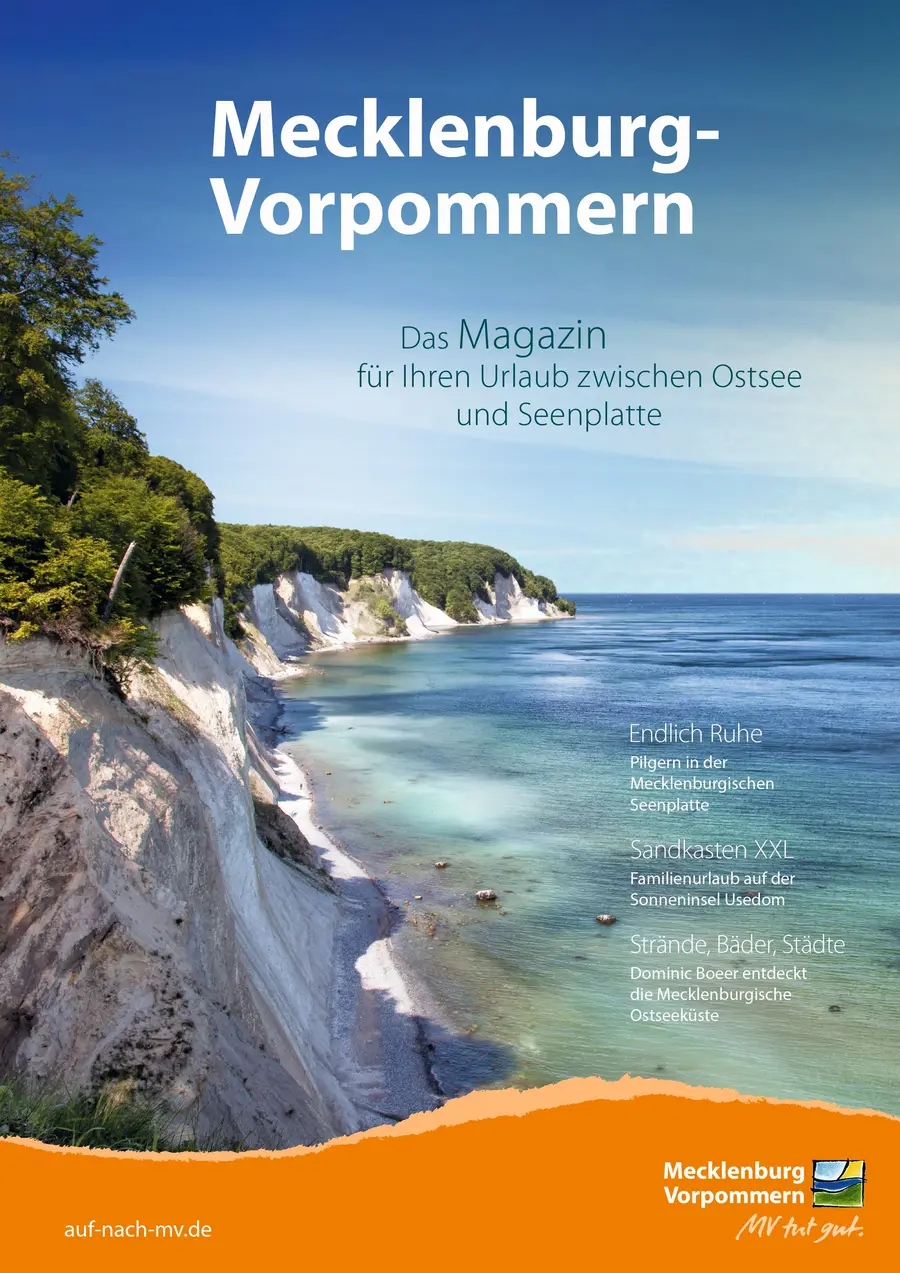Cover Urlaubsmagazin MV 2018, foto: TMV/fotolia, Eichner