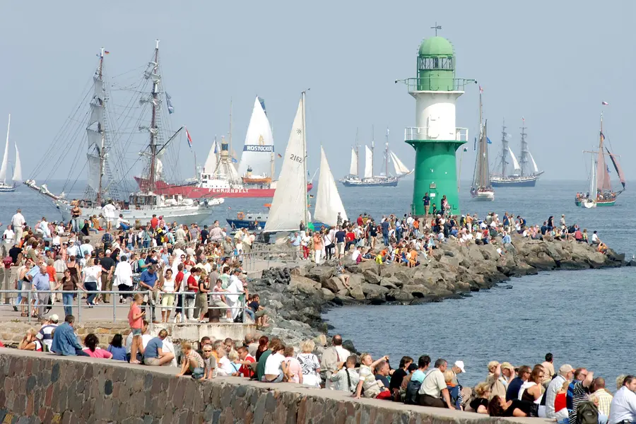 Die Hanse Sail in Rostock und Warnemünde