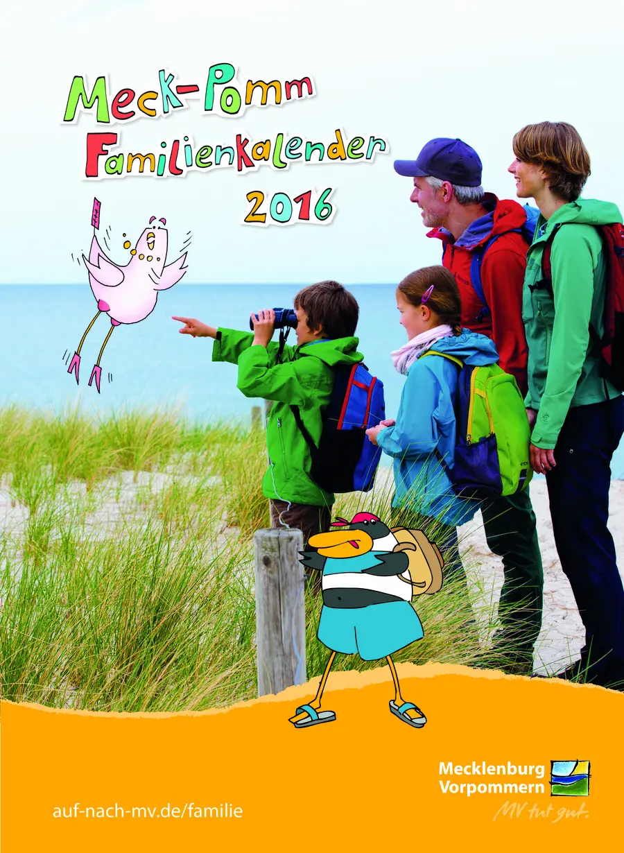 Familienkalender 2016 (TMV/outdoor-visions.com, Montage: H2F)