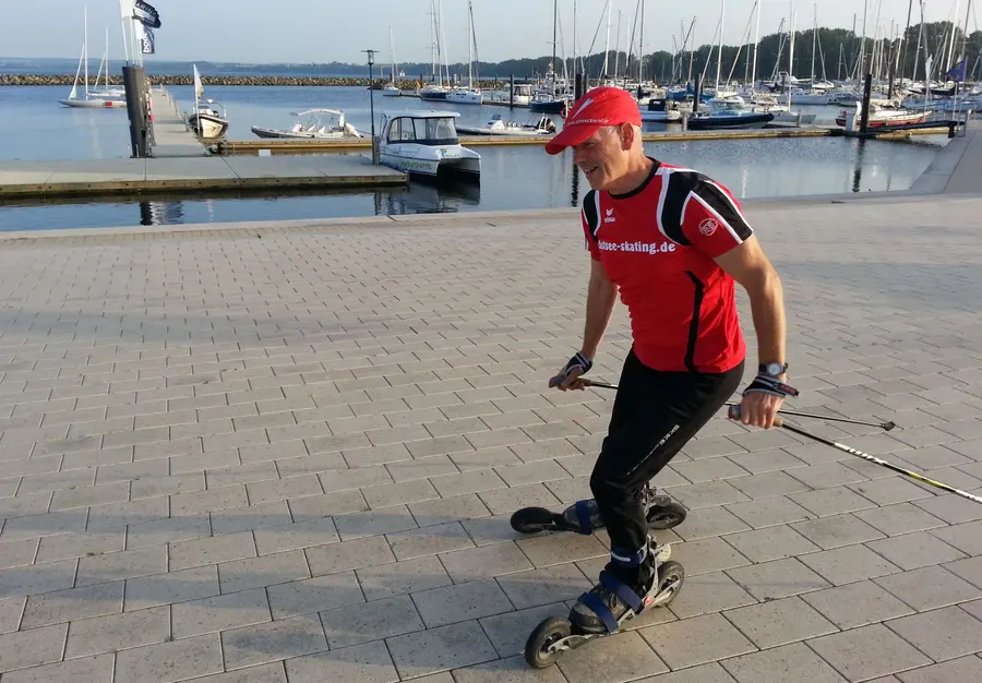 Nordic Cross-Skating an der Weißen Wiek