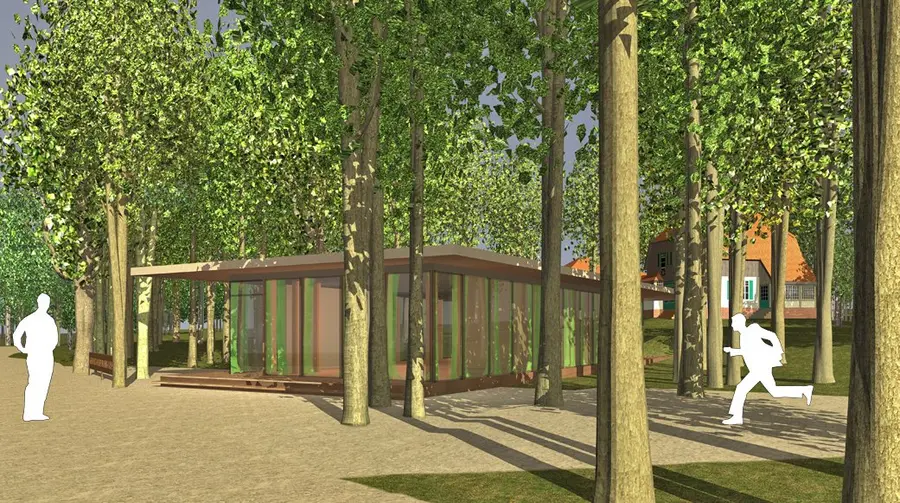 Foto: Pavillon am Gerhart-Hauptmann-Haus