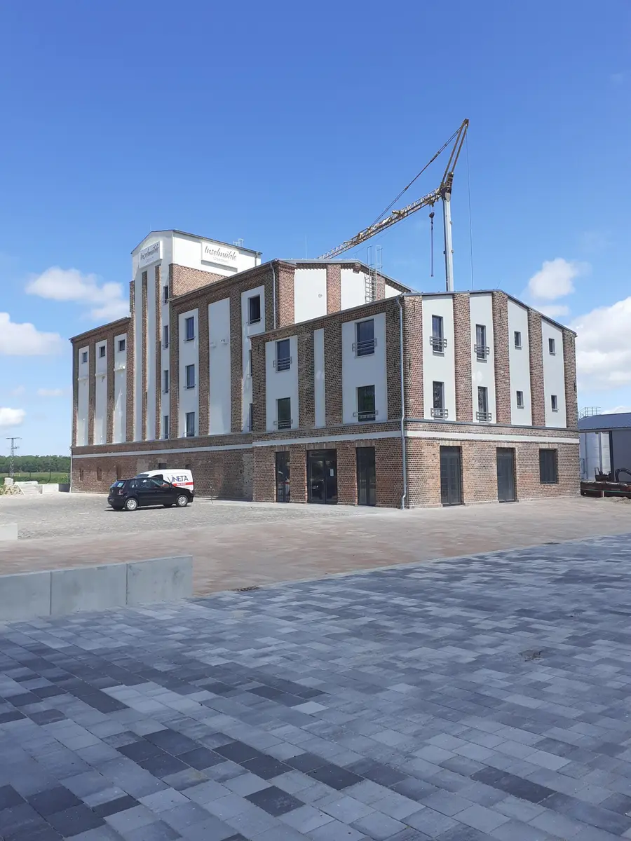 Die Inselmühle Usedom in der gleichnamigen Stadt Die Inselmühle Usedom in der gleichnamigen Stadt