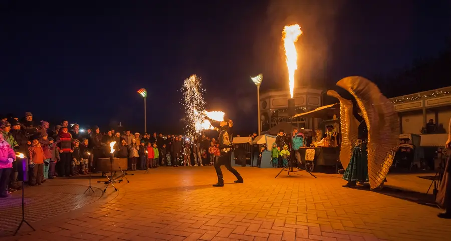 Strandkorbsilvester in Göhren auf Rügen
