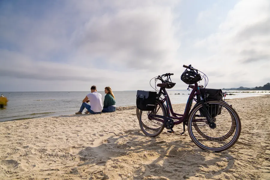 Am Stettiner Haff, beispielsweise in Altwarp, kann man in herrlicher Natur entspannen. 