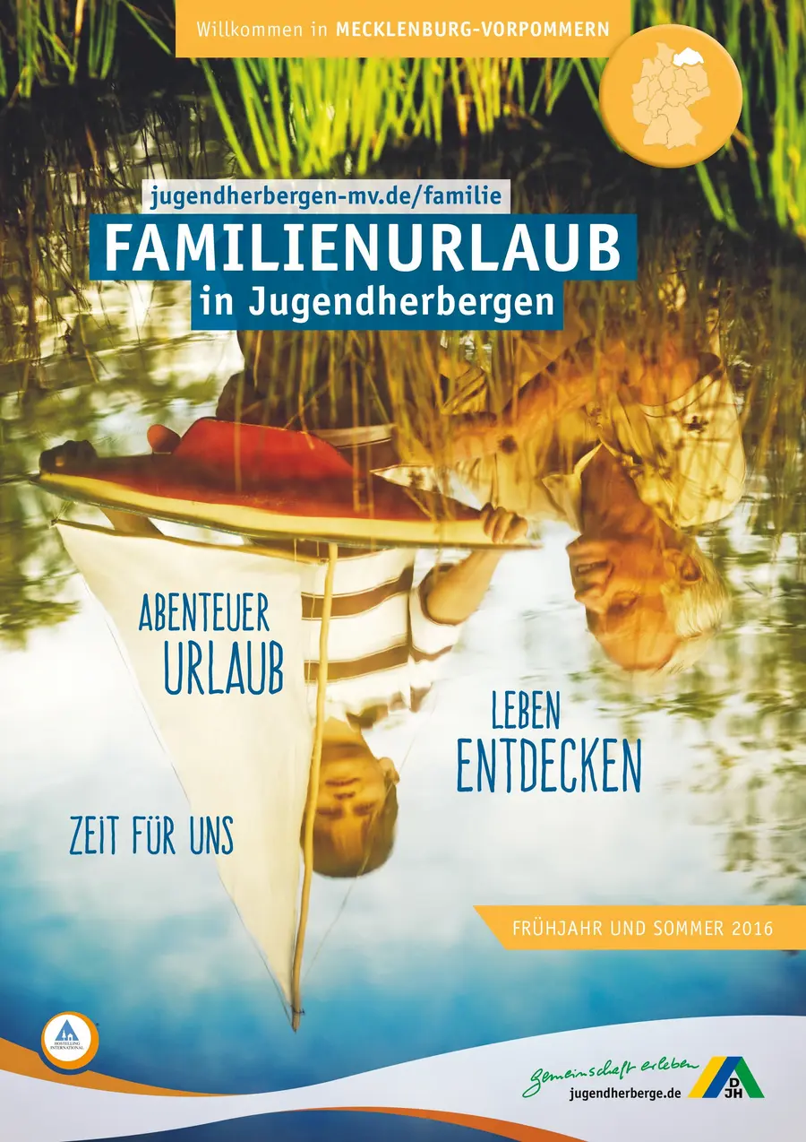 Cover Familienbroschüre DJH MV