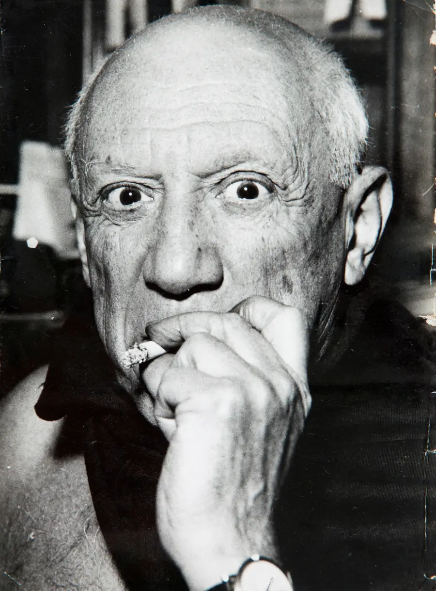 Pablo Picasso, Fotografie von Eddy Novarro © Privatsammlung