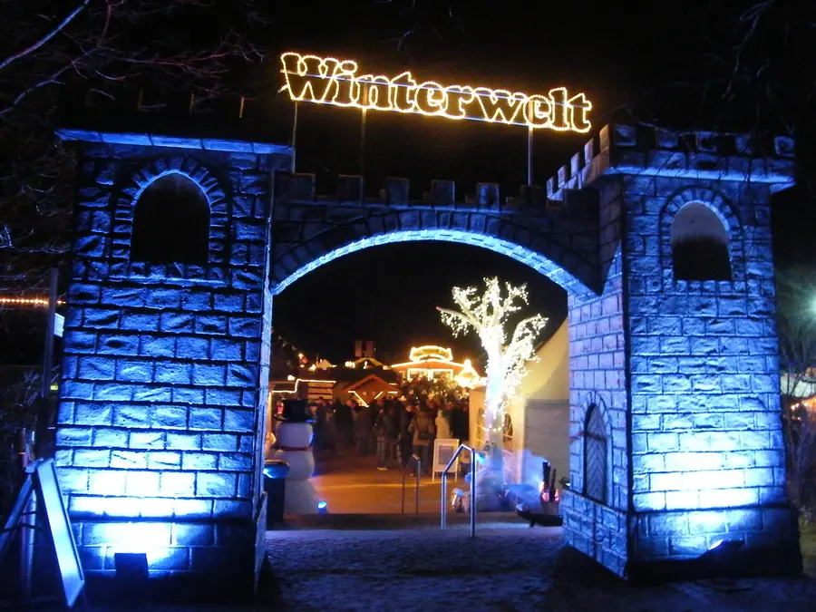 Zauberhafte Winterwelt am Meer