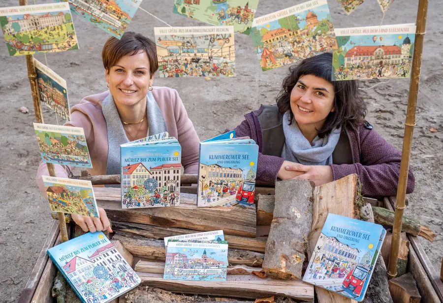 Das Demminer Start-up-Unternehmen Kuke & Riesebeck hat mit seinen Wimmelbüchern die Preiskategorie „Nachhaltiger Tourismus“ gewonnen. 