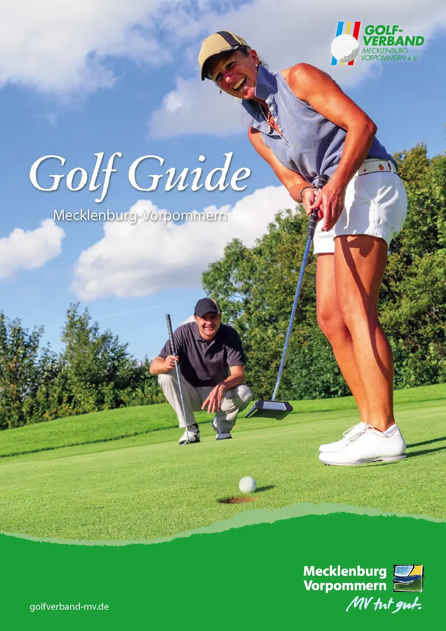 Der neue „Golf Guide Mecklenburg-Vorpommern" (Foto: Golfverband MV)
