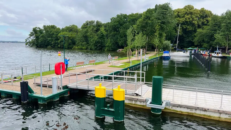 Sanierter Hafen in Kaninchenwerder Sanierter Hafen in Kaninchenwerder