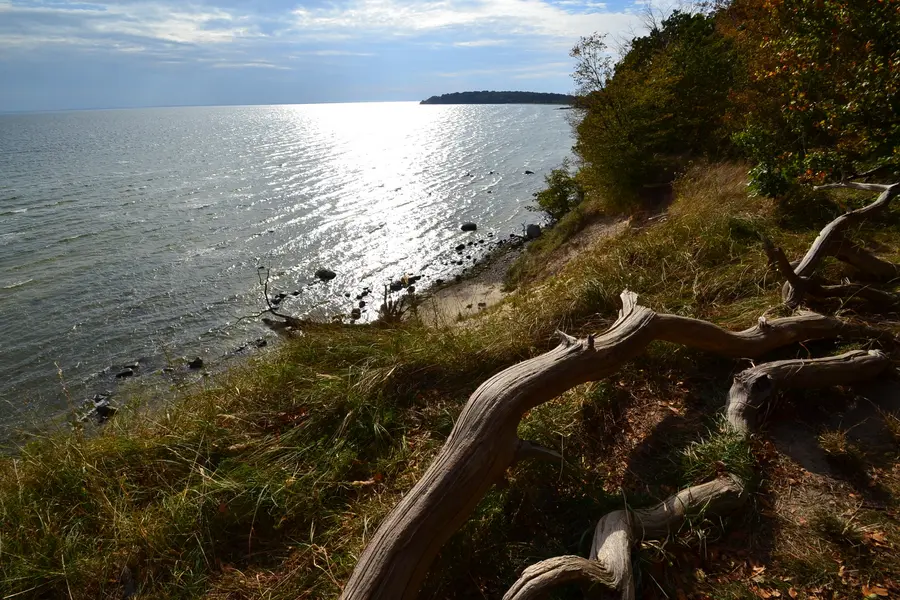 Blick von der Insel Vilm