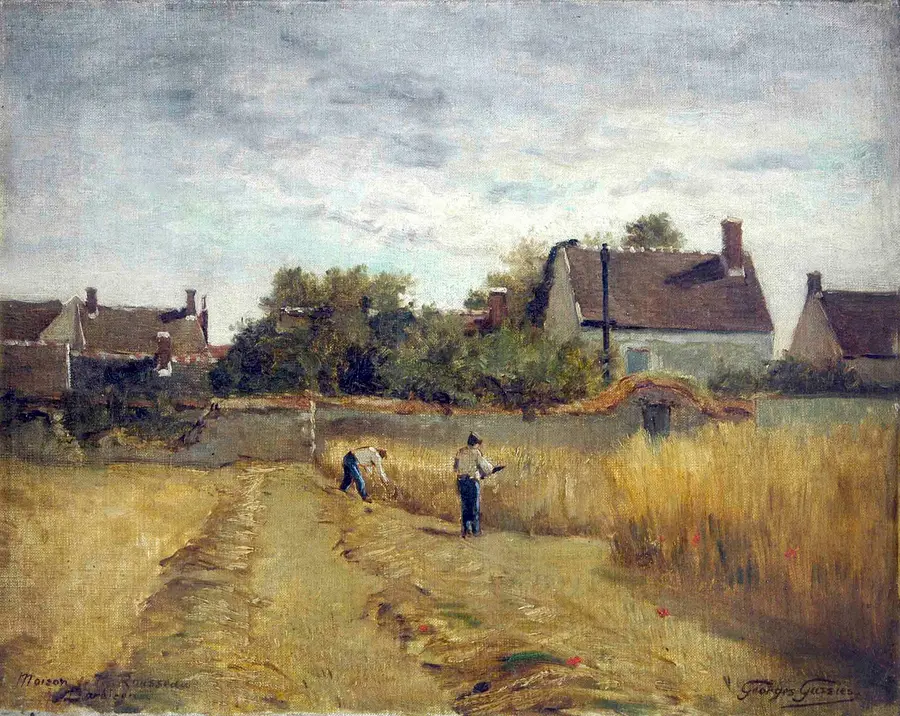 Das Haus von Théodore Rousseau, Georges Gassis 