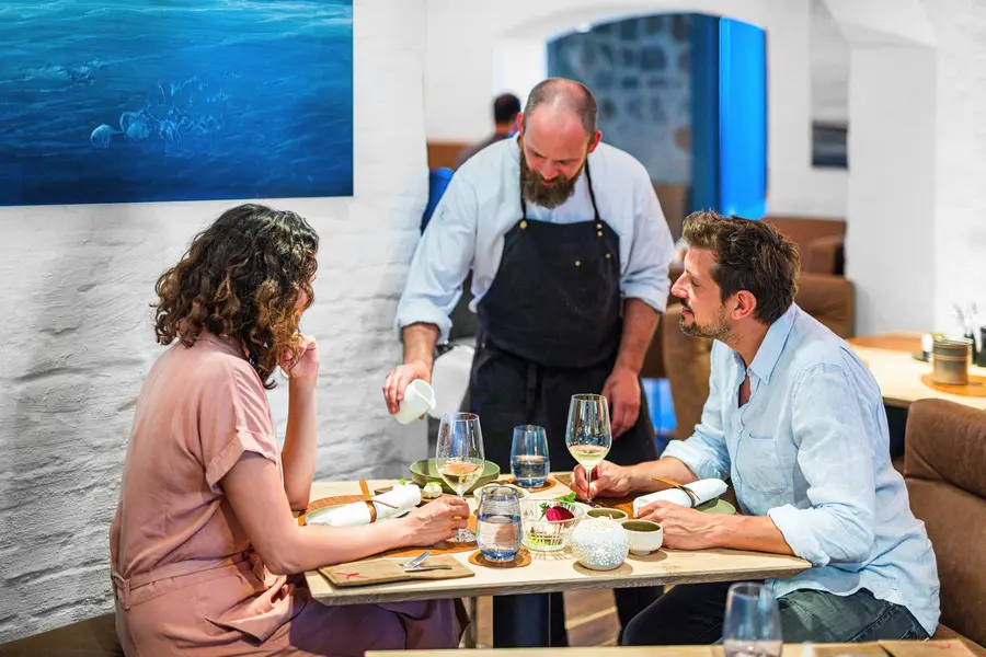 Gäste im Hotel nixe