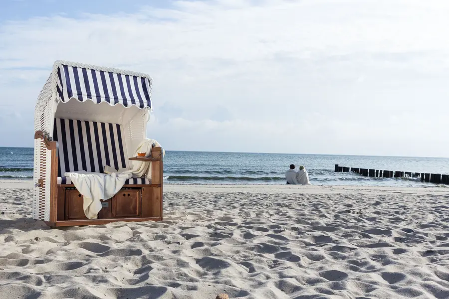 Herbst am Strand von Kühlungsborn