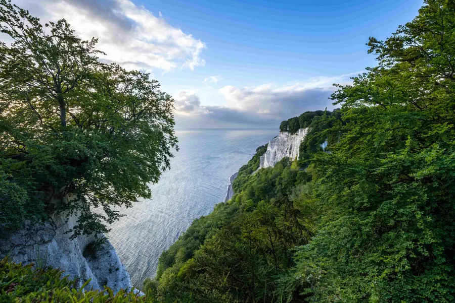 Blick auf die Ostsee, Nationalpark Jasmund Blick auf die Ostsee, Nationalpark Jasmund
