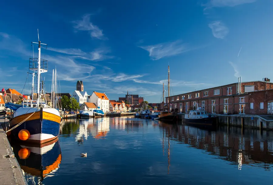 Alter Hafen in Wismar