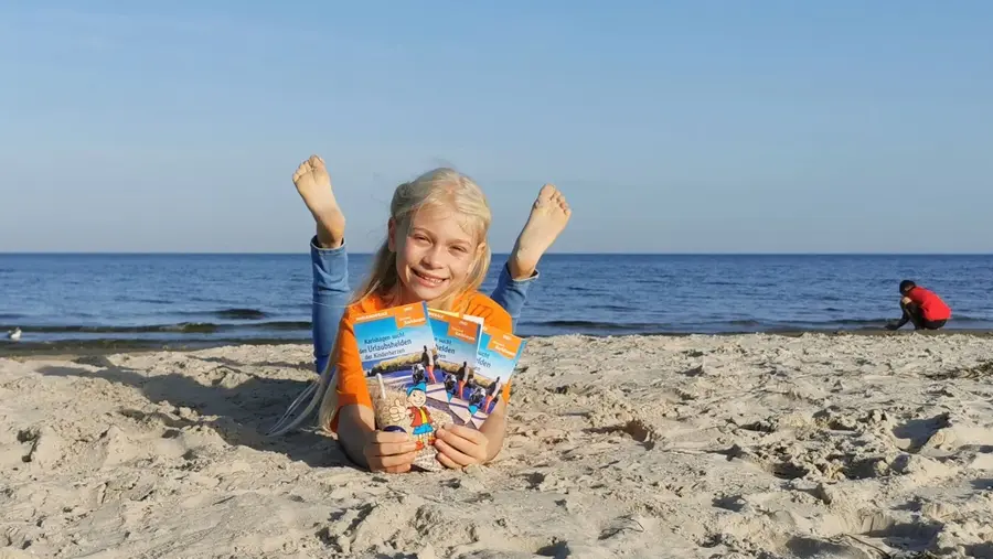 Die zehnjährige Greta Scholz ist die neue Kinderkurdirektorin des Ostseebades Karlshagen auf der Insel Usedom.