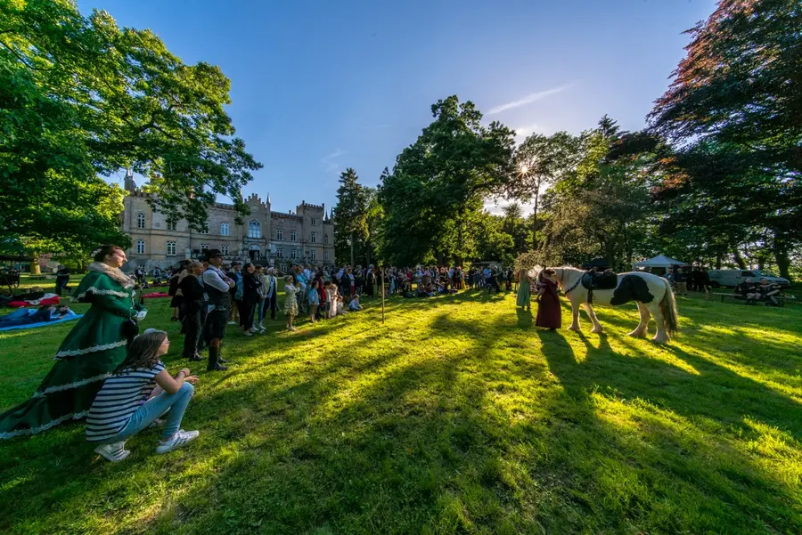 Das Herrenhaus Vogelsang kann während der "MitsommerRemise" besucht werden.