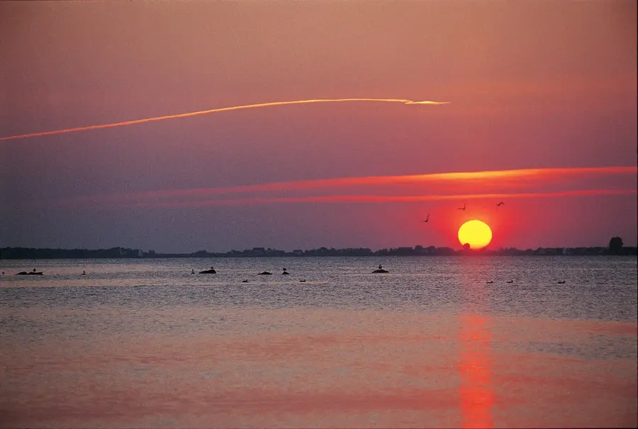 Sonnenuntergang auf Hiddensee