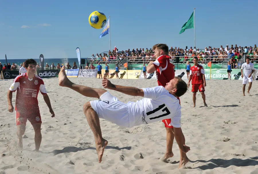 Beachsoccer in Warnemünde