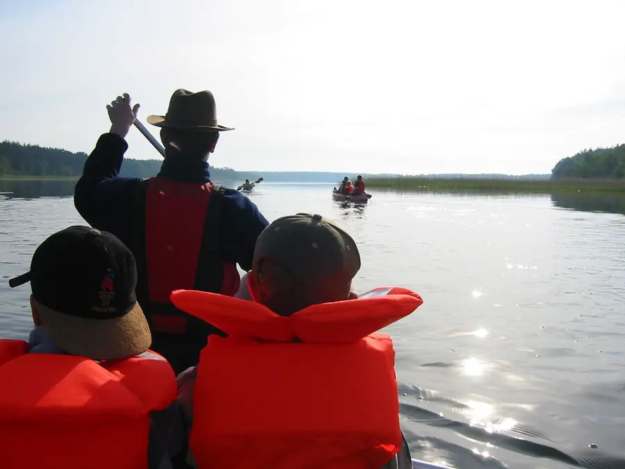 Kanupartie in der Mecklenburgischen Seenplatte