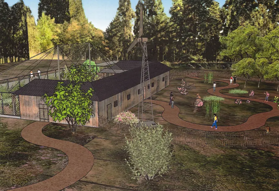 Bis 2024 sollen im Tierpark Wismar eine neue Vogelvoliere und eine Känguruanlage entstehen. Bis 2024 sollen im Tierpark Wismar eine neue Vogelvoliere und eine Känguruanlage entstehen.