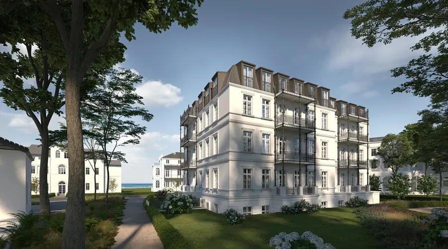 Visualisierung der Villa Klingler Visualisierung der Villa Klingler