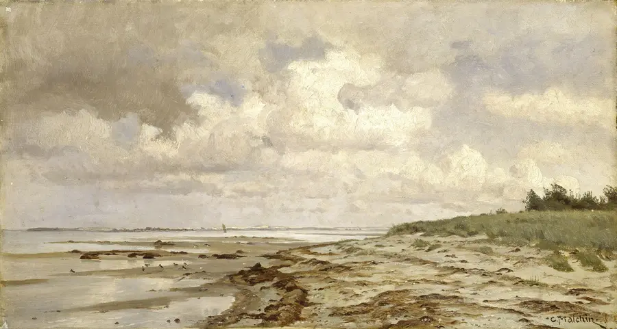 Carl Malchins „Strand von Boltenhagen” aus dem Jahr 1881