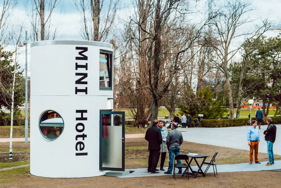 Die Außenansicht eines „slube homes”