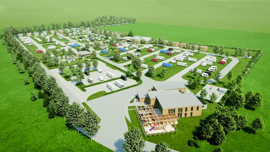 Im neuen Wellness-Campingresort sollen unter anderem zehn Schlaffässer entstehen. Im neuen Wellness-Campingresort sollen unter anderem zehn Schlaffässer entstehen.