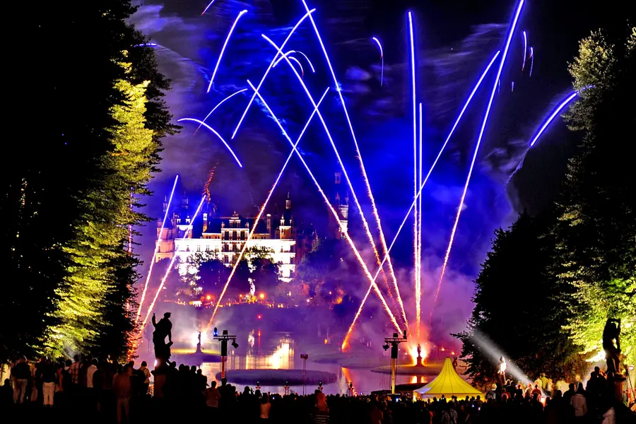 "SchlossgartenNacht" in Schwerin
