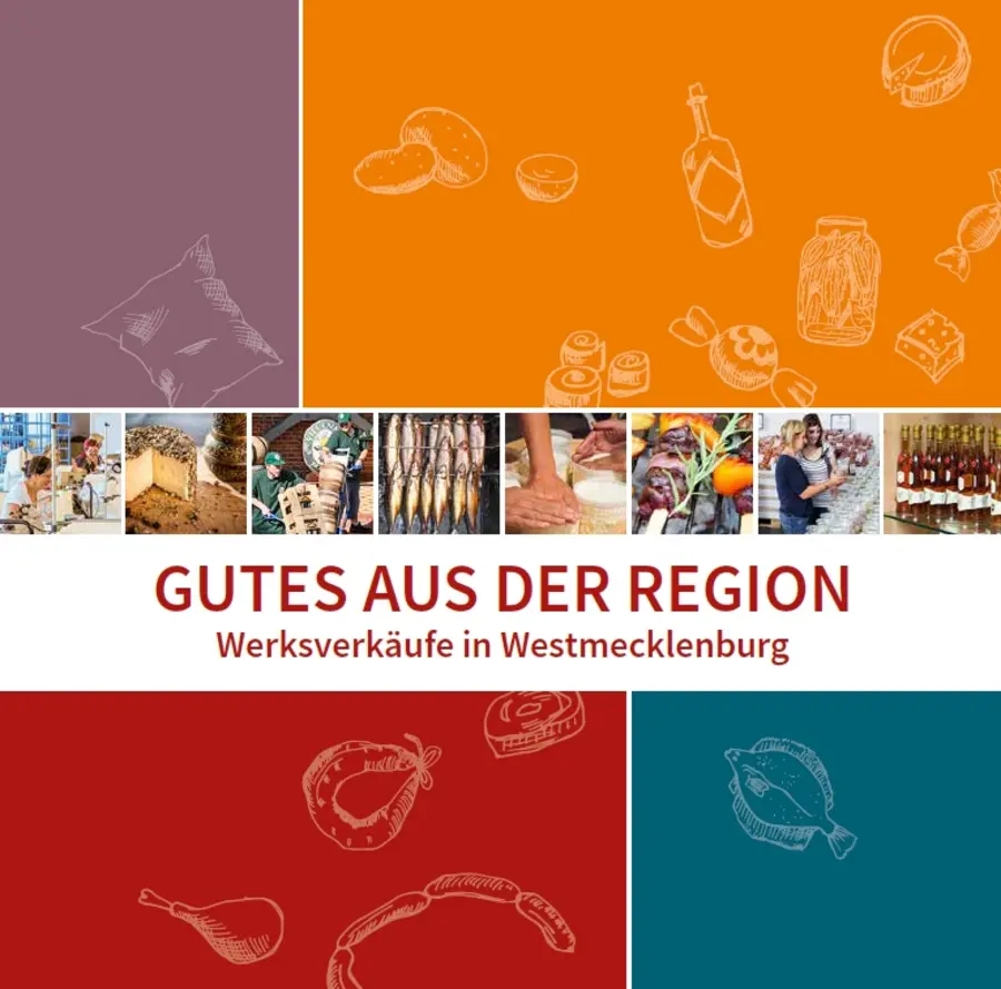 Cover Broschüre "Werksverkäufe in Westmecklenburg" Cover Broschüre "Werksverkäufe in Westmecklenburg"