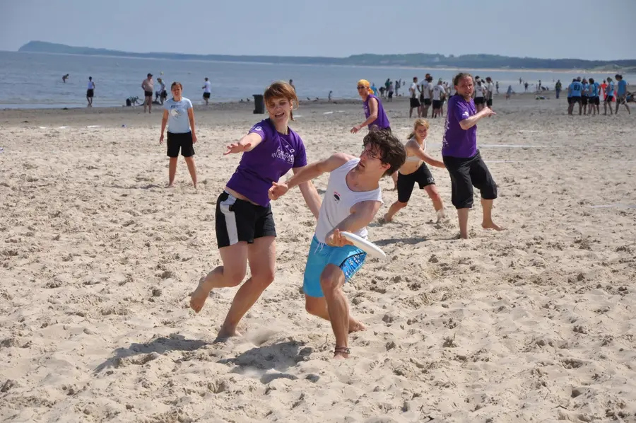 Ultimate-Frisbee-Turnier am Karlshagener Goldstrand